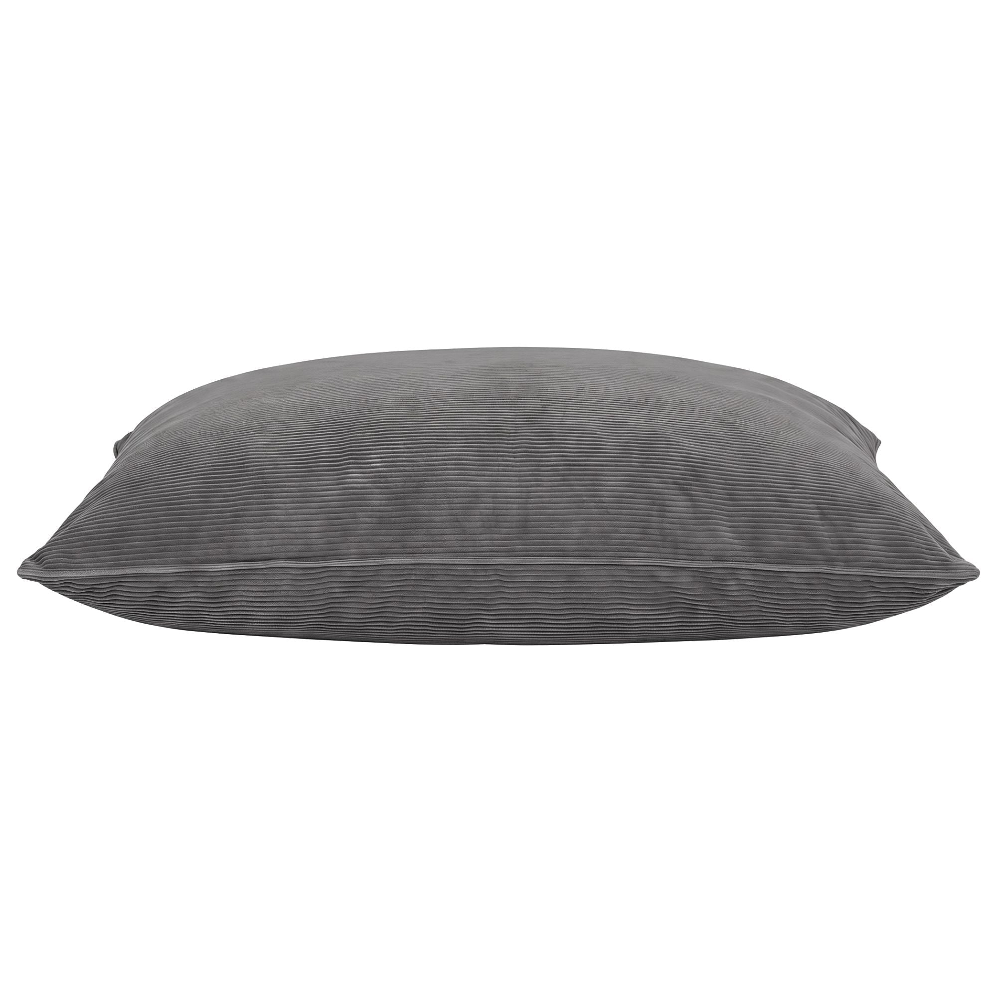 3 in 1 Bean Bag Chair Cover (No Filler) Convertible Bean Bag for Adults, Corduroy Stuffed Animal Storage Bean Bag Cover Washable for Living Room Bedroom, Grey - Furniture > Sofas > Sofa Accessories - Rivercity House & Home Co. (ABN 18 642 972 209) - Affordable Modern Furniture Australia