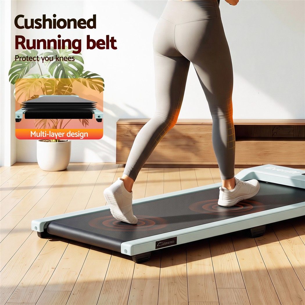 3 in 1 Walking Pad Treadmill with 12% Incline and 38cm Belt for Home Gym - Green - Sports & Fitness > Exercise, Gym & Fitness > Treadmills - Rivercity House & Home Co. (ABN 18 642 972 209) - Affordable Modern Furniture Australia
