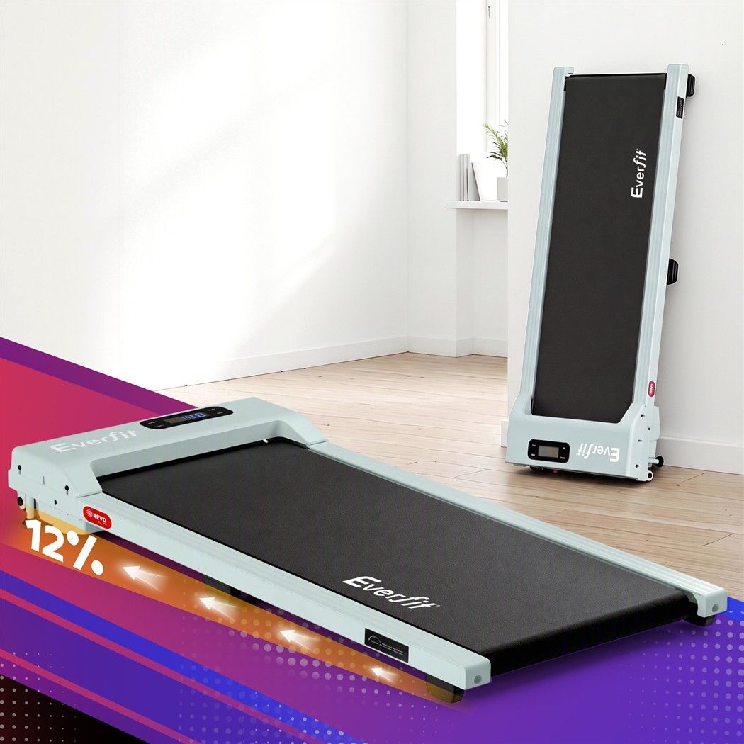 3 in 1 Walking Pad Treadmill with 12% Incline and 38cm Belt for Home Gym - Green - Sports & Fitness > Exercise, Gym & Fitness > Treadmills - Rivercity House & Home Co. (ABN 18 642 972 209) - Affordable Modern Furniture Australia
