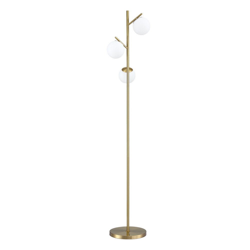 3 - Light Tree Floor Lamp 165cm Tall Standing Light with Sphere Glass Shades for Modern Homes - Home & Garden > Lighting > Floor Lamps - Rivercity House & Home Co. (ABN 18 642 972 209) - Affordable Modern Furniture Australia