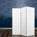 3 Panel Room Divider Screen 131x179cm - White