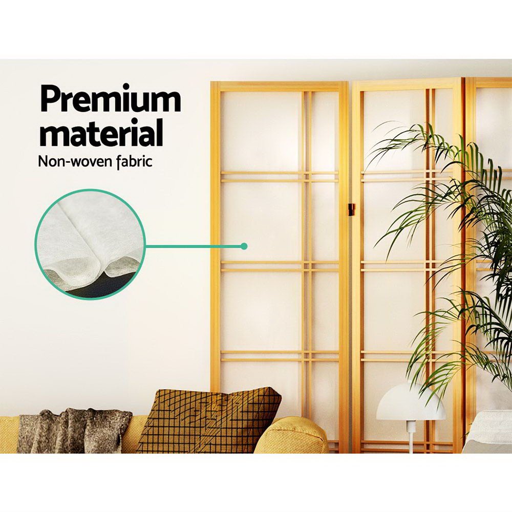 3 Panel Room Divider Screen 132x179cm Nova Natural - Furniture > Bedroom > Room Dividers - Rivercity House & Home Co. (ABN 18 642 972 209) - Affordable Modern Furniture Australia
