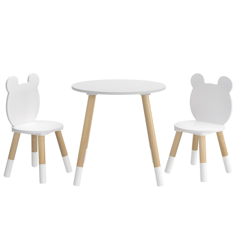 3 Piece Kids Table and Chairs Set Activity Playing Study Children Desk - Baby & Kids > Kid's Furniture - Rivercity House & Home Co. (ABN 18 642 972 209) - Affordable Modern Furniture Australia