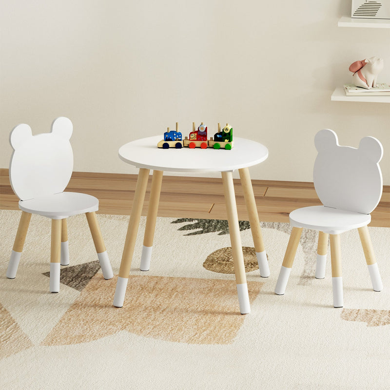 3 Piece Kids Table and Chairs Set Activity Playing Study Children Desk - Baby & Kids > Kid's Furniture - Rivercity House & Home Co. (ABN 18 642 972 209) - Affordable Modern Furniture Australia