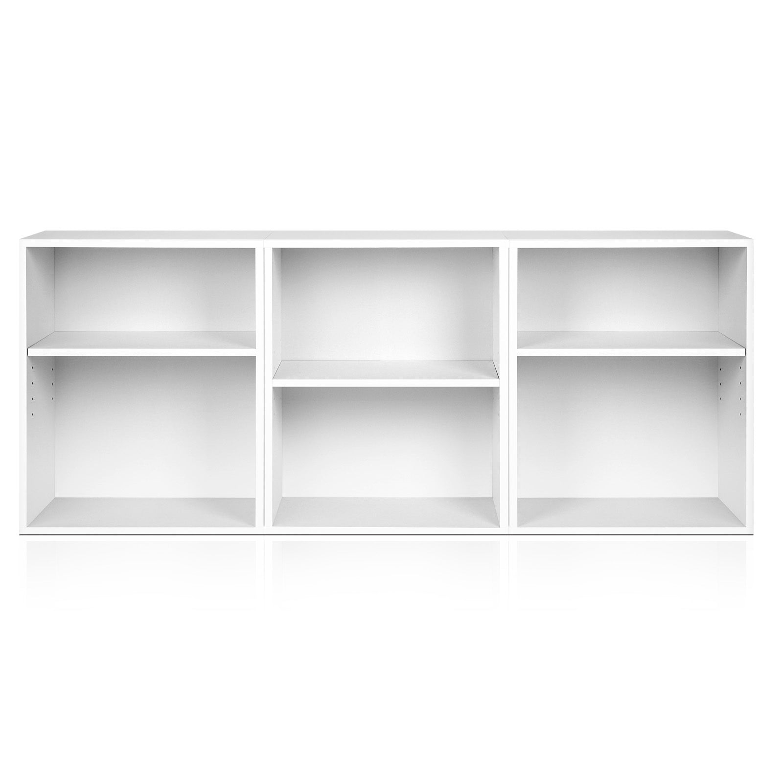 3 Piece Storage Shelf in White - Furniture - Rivercity House & Home Co. (ABN 18 642 972 209) - Affordable Modern Furniture Australia