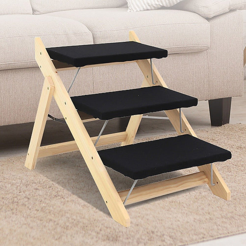 3 Steps Portable Dog Cat Pet Stairs - Pet Care - Rivercity House & Home Co. (ABN 18 642 972 209) - Affordable Modern Furniture Australia