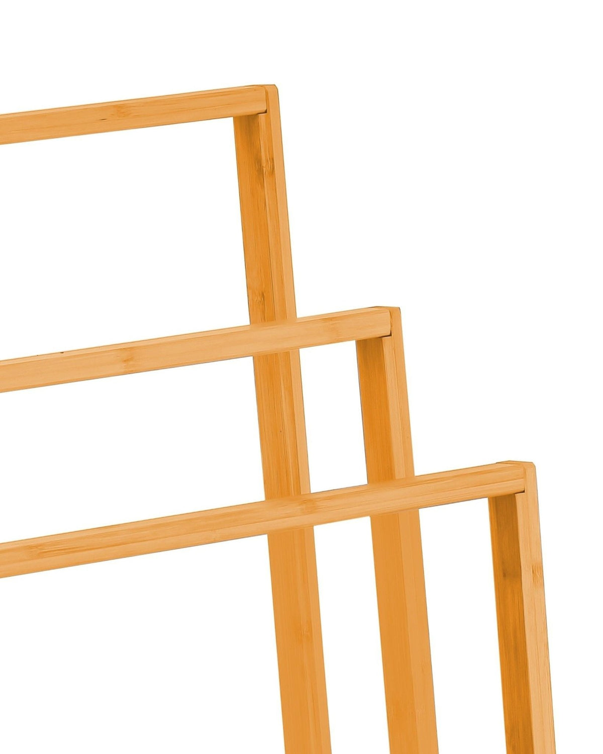 3-Tier Free-Standing Bamboo Towel Bar Holder Rack for Bathroom - Home & Garden > Bathroom Accessories > Towel Racks & Holders - Rivercity House & Home Co. (ABN 18 642 972 209) - Affordable Modern Furniture Australia