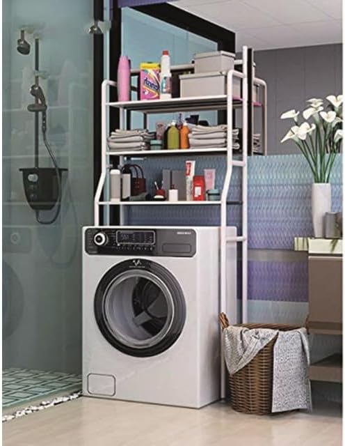 3 - Tier Over Washing Machine Storage Rack for Laundry Room or Kitchen - Home & Garden > Laundry & Cleaning > Laundry Storage - Rivercity House & Home Co. (ABN 18 642 972 209) - Affordable Modern Furniture Australia