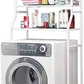 3-Tier Over Washing Machine Storage Rack for Laundry Room or Kitchen - Metal