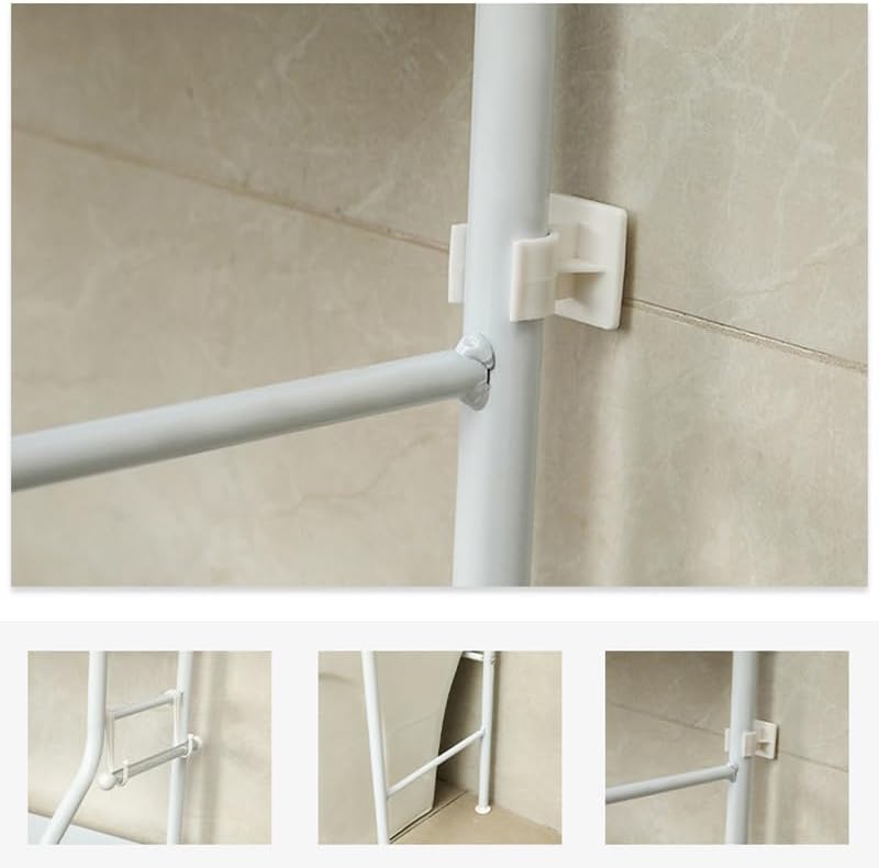 3 - Tier Over Washing Machine Storage Rack for Laundry Room Space Saving, Towels, Detergent & Bathroom Essentials - Home & Garden > Laundry & Cleaning > Laundry Storage - Rivercity House & Home Co. (ABN 18 642 972 209) - Affordable Modern Furniture Australia