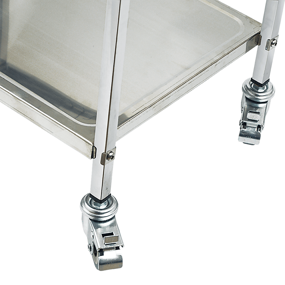 3 Tiers Food Trolley Cart Stainless Steel Utility Kitchen Dining Service - Home & Garden > Kitchenware > Kitchen Utensils - Rivercity House & Home Co. (ABN 18 642 972 209) - Affordable Modern Furniture Australia