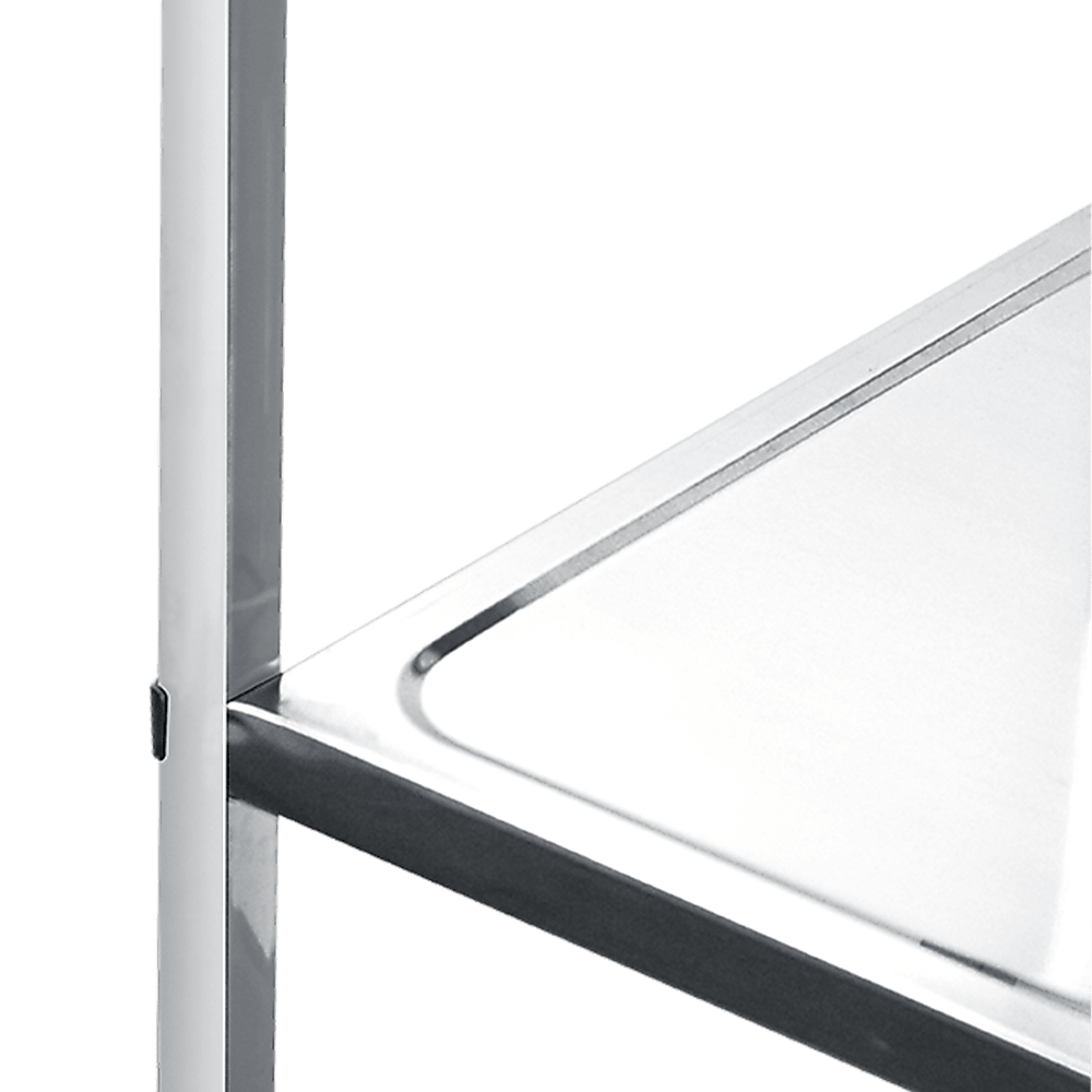3 Tiers Food Trolley Cart Stainless Steel Utility Kitchen Dining Service - Home & Garden > Kitchenware > Kitchen Utensils - Rivercity House & Home Co. (ABN 18 642 972 209) - Affordable Modern Furniture Australia