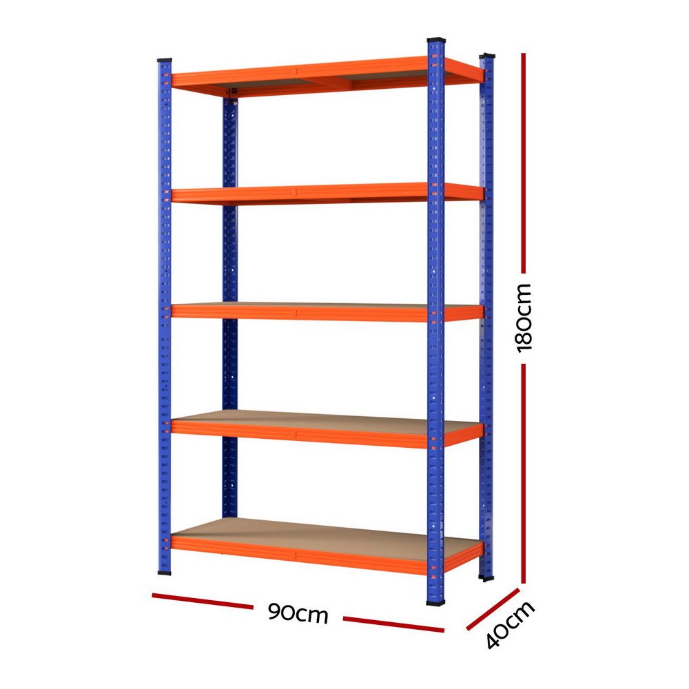 3 x 1.8M Garage Shelving Warehouse Rack - Tools > Tools Storage > Wall Storage Racks - Rivercity House & Home Co. (ABN 18 642 972 209) - Affordable Modern Furniture Australia