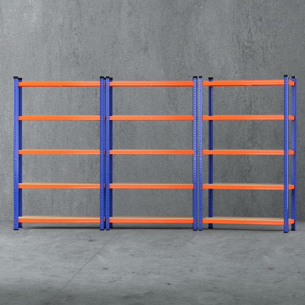 3 x 1.8M Garage Shelving Warehouse Rack - Tools > Tools Storage > Wall Storage Racks - Rivercity House & Home Co. (ABN 18 642 972 209) - Affordable Modern Furniture Australia