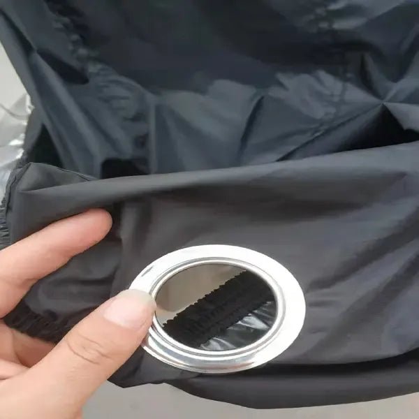 300D Polyester Waterproof Bike Cover with UV and Dust Protection 200 x 75 x 110 cm - Black - Sports & Fitness > Bikes & Accessories > Bicycle Stands & Storage - Rivercity House & Home Co. (ABN 18 642 972 209) - Affordable Modern Furniture Australia
