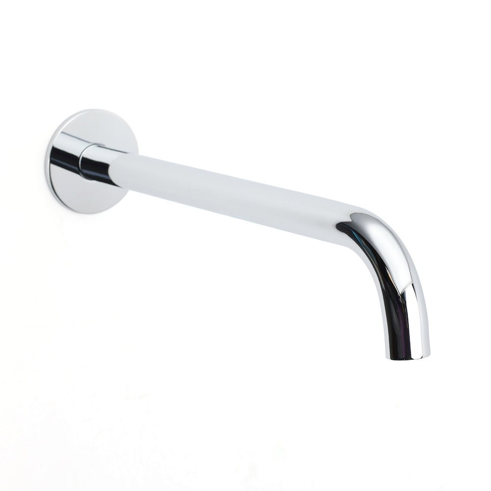 300mm Extra Long Wall Mounted Chrome Round Extention Bathtub Filler Spout Outlet - Furniture > Bathroom > Shower Heads & Screens - Rivercity House & Home Co. (ABN 18 642 972 209) - Affordable Modern Furniture Australia