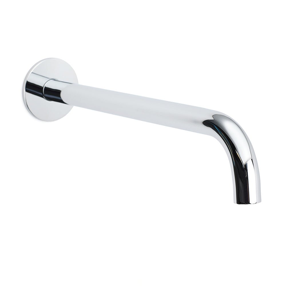 300mm Extra Long Wall Mounted Chrome Round Extention Bathtub Filler Spout Outlet - Furniture > Bathroom > Shower Heads & Screens - Rivercity House & Home Co. (ABN 18 642 972 209) - Affordable Modern Furniture Australia