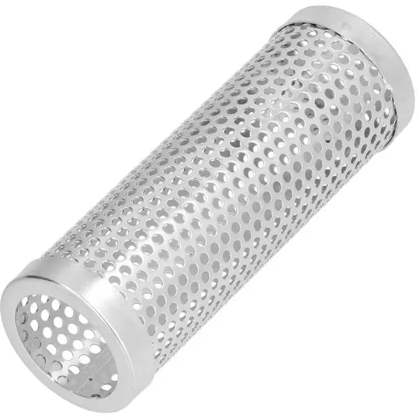 304 Stainless Steel Pellet Smoker Tube 15 x 5 cm for Hot and Cold Smoking on BBQ Grills - Silver - Home & Garden > BBQ > BBQs & Accessories - Rivercity House & Home Co. (ABN 18 642 972 209) - Affordable Modern Furniture Australia
