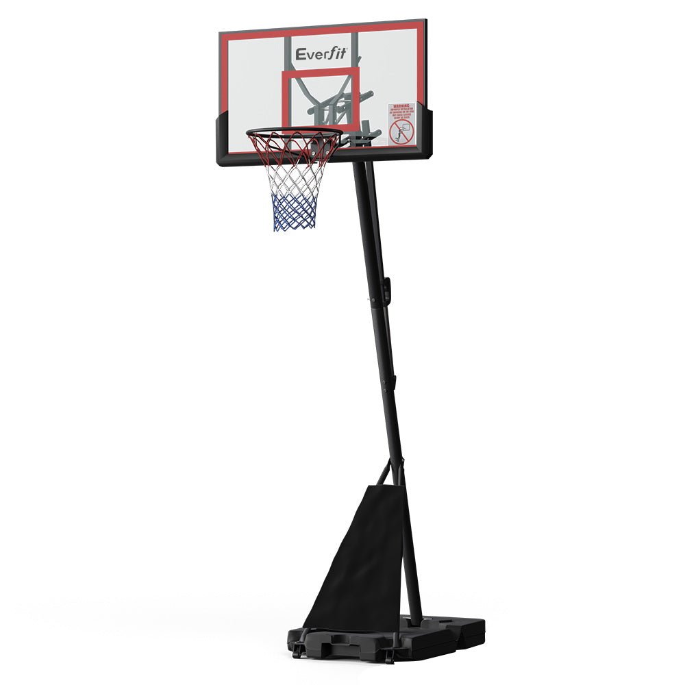 3.05m Adjustable Height Portable Basketball Hoop Stand System - Red - Sports & Fitness > Ball Sports > Basketball & Basketball Accessories - Rivercity House & Home Co. (ABN 18 642 972 209) - Affordable Modern Furniture Australia