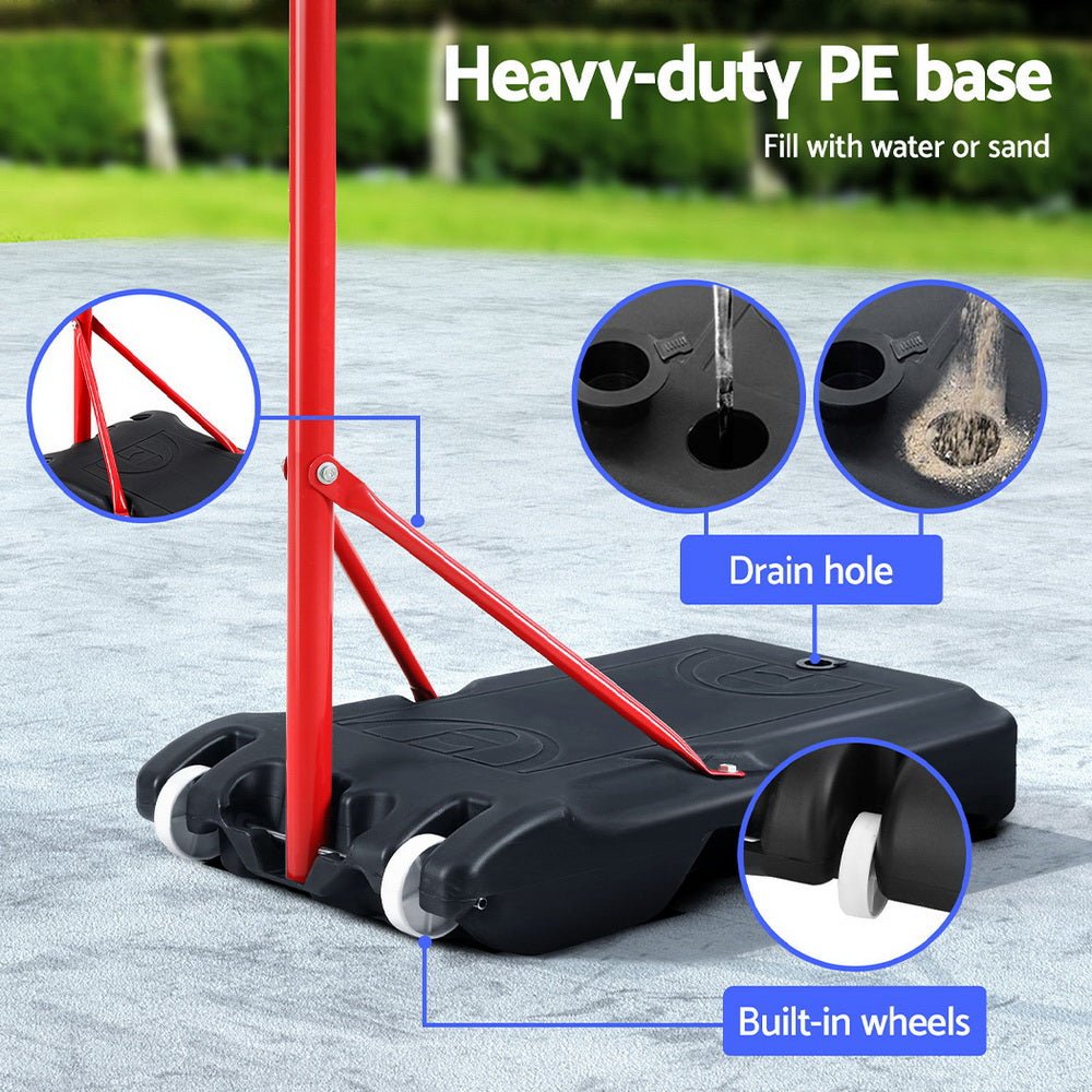 3.05M Netball Hoop Basketball Stand System Net Ring - Sports & Fitness > Basketball & Accessories - Rivercity House & Home Co. (ABN 18 642 972 209) - Affordable Modern Furniture Australia
