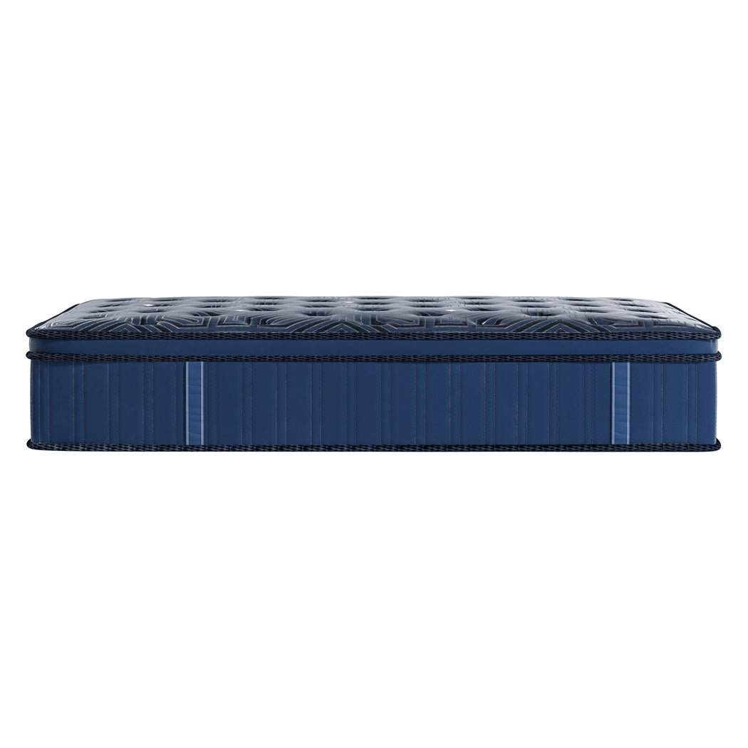 30CM Euro Top Spring Mattress All Sizes - Blue - Rivercity House & Home Co. (ABN 18 642 972 209) - Affordable Modern Furniture Australia
