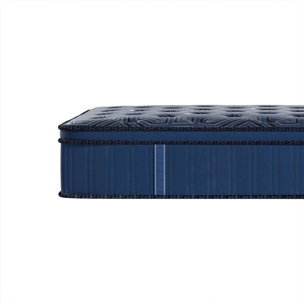 30CM Euro Top Spring Mattress All Sizes - Blue - Rivercity House & Home Co. (ABN 18 642 972 209) - Affordable Modern Furniture Australia