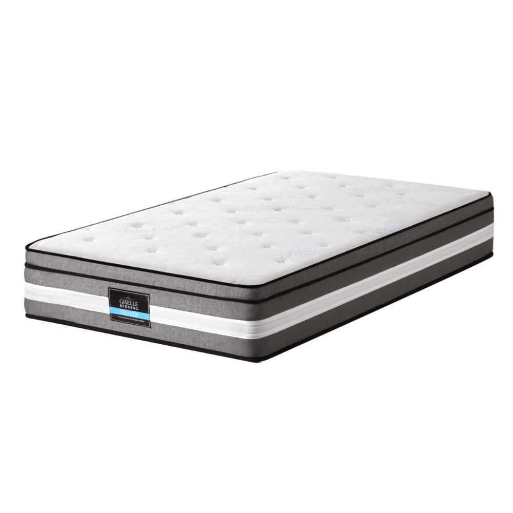 30cm Mattress Gel Foam Pocket Spring King Single - Furniture > Mattresses > King Single Mattress - Rivercity House & Home Co. (ABN 18 642 972 209) - Affordable Modern Furniture Australia