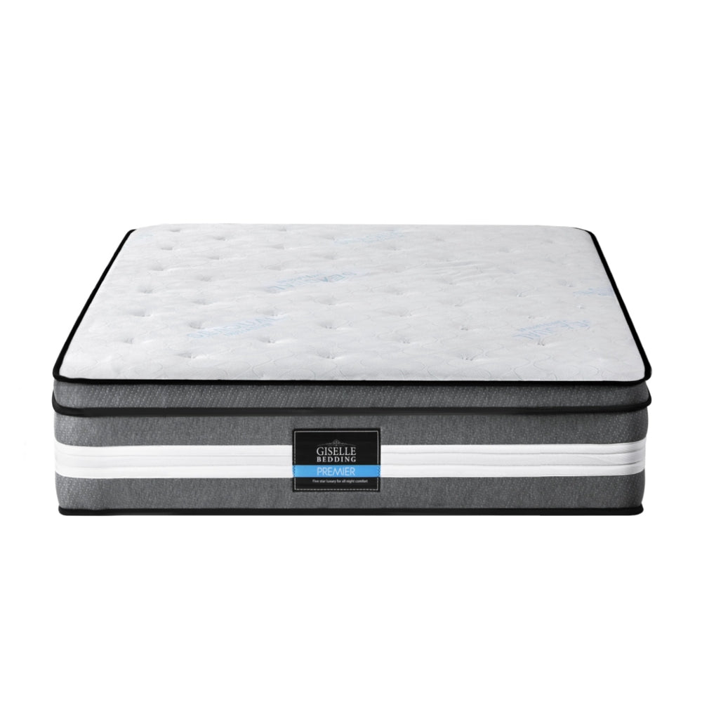 30cm Mattress Gel Foam Pocket Spring Single - Furniture > Mattresses > Single Mattress - Rivercity House & Home Co. (ABN 18 642 972 209) - Affordable Modern Furniture Australia