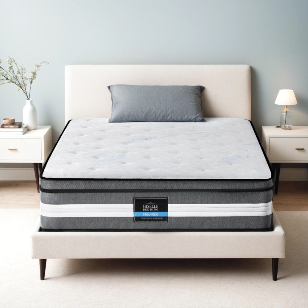 30cm Mattress Gel Foam Pocket Spring Single - Furniture > Mattresses > Single Mattress - Rivercity House & Home Co. (ABN 18 642 972 209) - Affordable Modern Furniture Australia