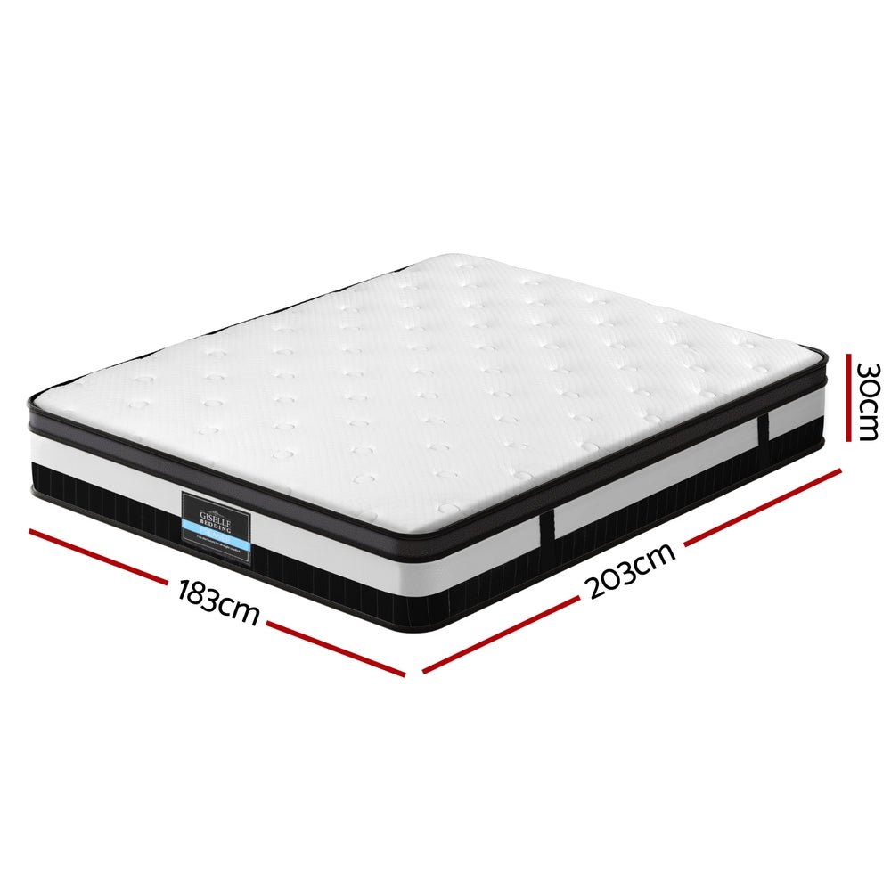 30cm Mattress King Size - Furniture > Mattresses > King Size Mattress - Rivercity House & Home Co. (ABN 18 642 972 209) - Affordable Modern Furniture Australia