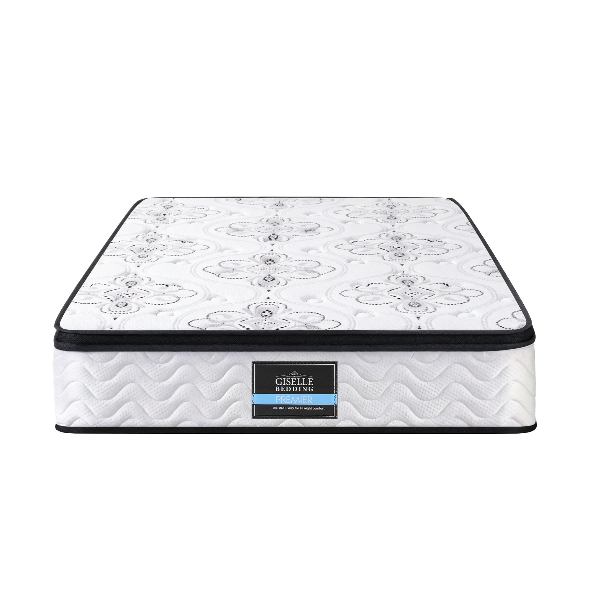 30cm Mattress Pocket Spring Medium Firm Foam Euro Top Single - Furniture > Mattresses > Single Mattress - Rivercity House & Home Co. (ABN 18 642 972 209) - Affordable Modern Furniture Australia