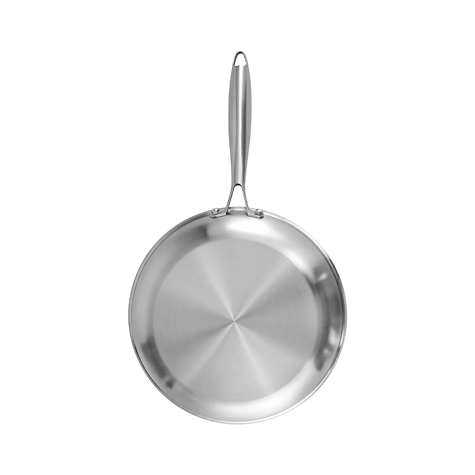 30cm Stainless Steel Tri-Ply Frying Pan Uncoated Frypan - Silver - Home & Garden > Kitchenware > Skillets & Frying Pans - Rivercity House & Home Co. (ABN 18 642 972 209) - Affordable Modern Furniture Australia