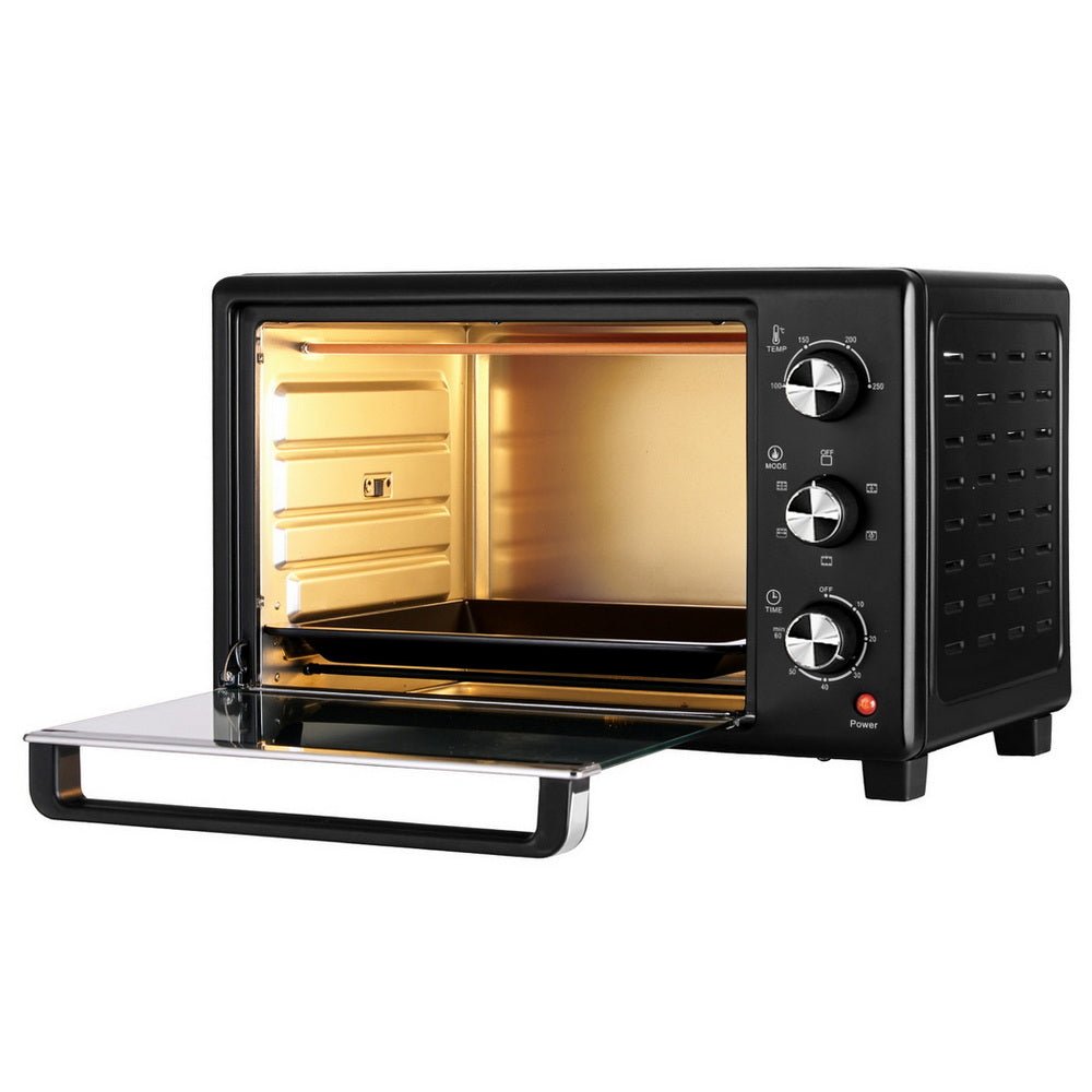 30L Convection Oven Electric Fryer Ovens 1600W - Appliances > Kitchen Appliances > Ovens - Rivercity House & Home Co. (ABN 18 642 972 209) - Affordable Modern Furniture Australia
