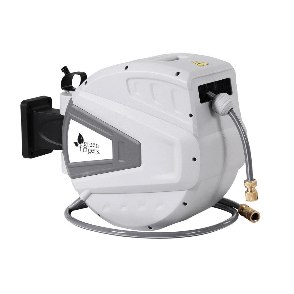 30M Water Hose Reel Retractable Auto Rewind Wall Mount Garden Spray Gun - Home & Garden > Garden Tools > Garden Hoses - Rivercity House & Home Co. (ABN 18 642 972 209) - Affordable Modern Furniture Australia
