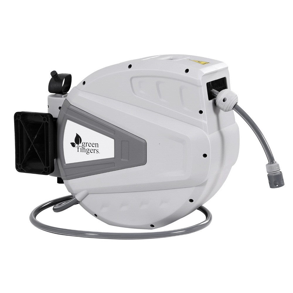 30M Water Hose Reel Retractable Auto Rewind Wall Mount Garden Spray Gun - Home & Garden > Garden Tools > Garden Hoses - Rivercity House & Home Co. (ABN 18 642 972 209) - Affordable Modern Furniture Australia