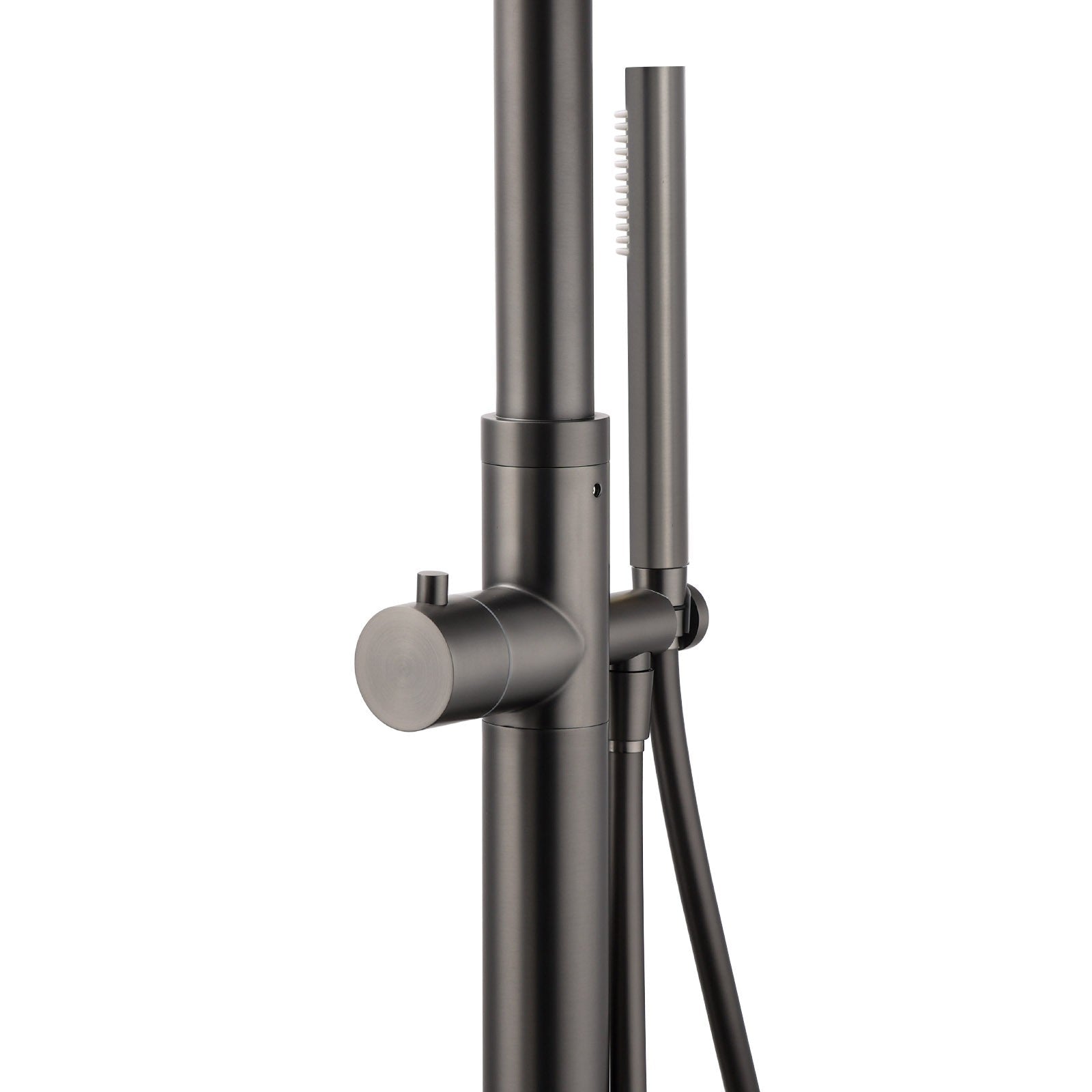 316 SUS WELS Gun Metal Twin Shower Handset Combo Outdoor Bath Rainfall 10" Head - Furniture > Bathroom > Shower Heads & Screens - Rivercity House & Home Co. (ABN 18 642 972 209) - Affordable Modern Furniture Australia