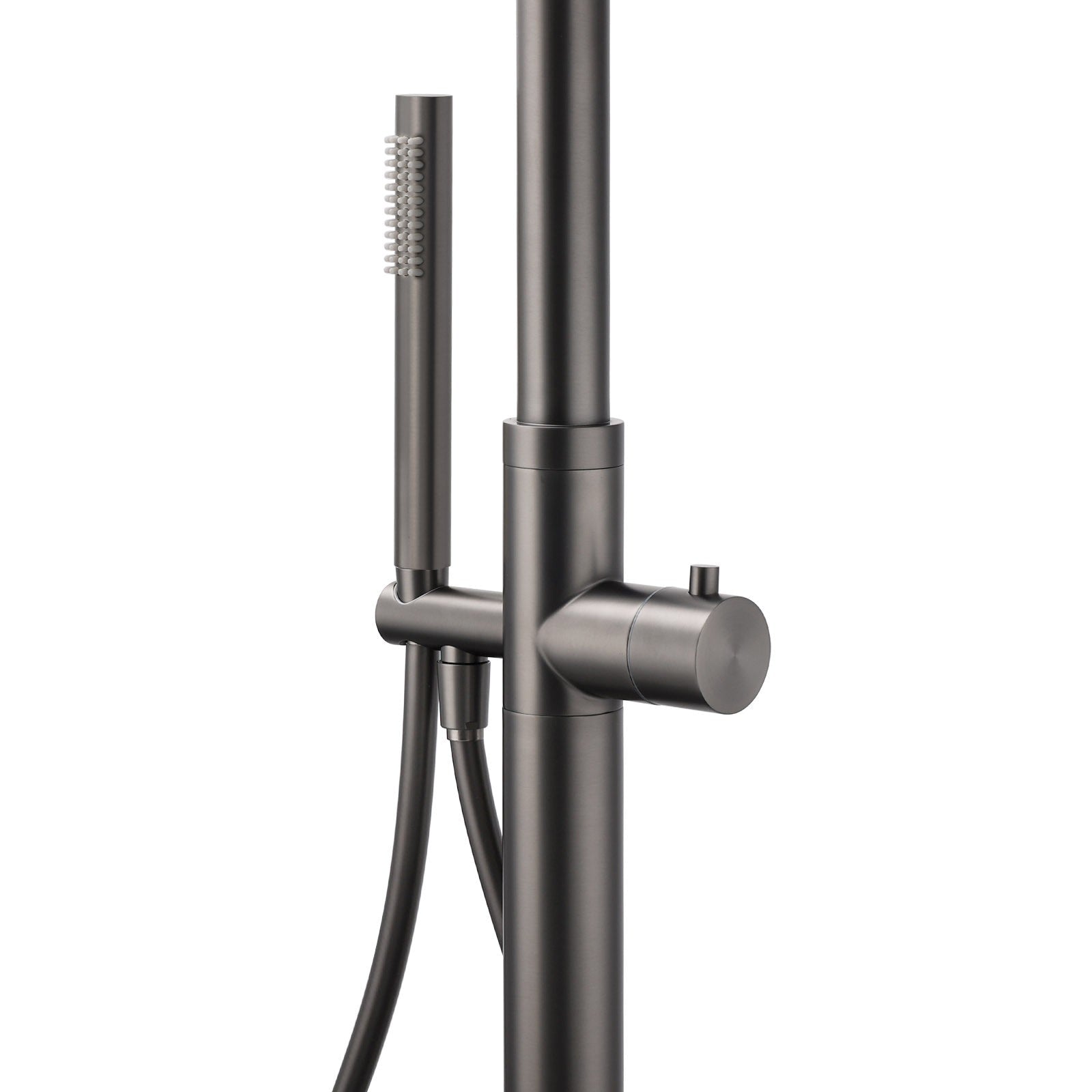 316 SUS WELS Gun Metal Twin Shower Handset Combo Outdoor Bath Rainfall 10" Head - Furniture > Bathroom > Shower Heads & Screens - Rivercity House & Home Co. (ABN 18 642 972 209) - Affordable Modern Furniture Australia
