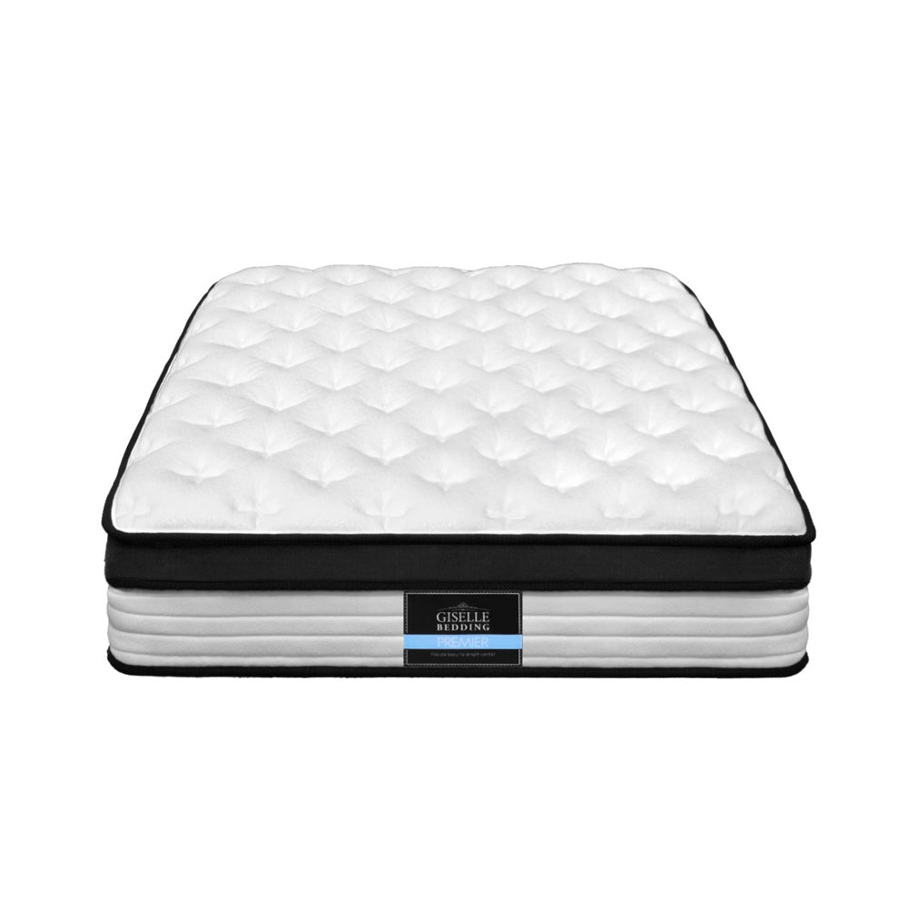 31cm Mattress Euro Top King Single - Furniture > Mattresses > Single Mattress - Rivercity House & Home Co. (ABN 18 642 972 209) - Affordable Modern Furniture Australia