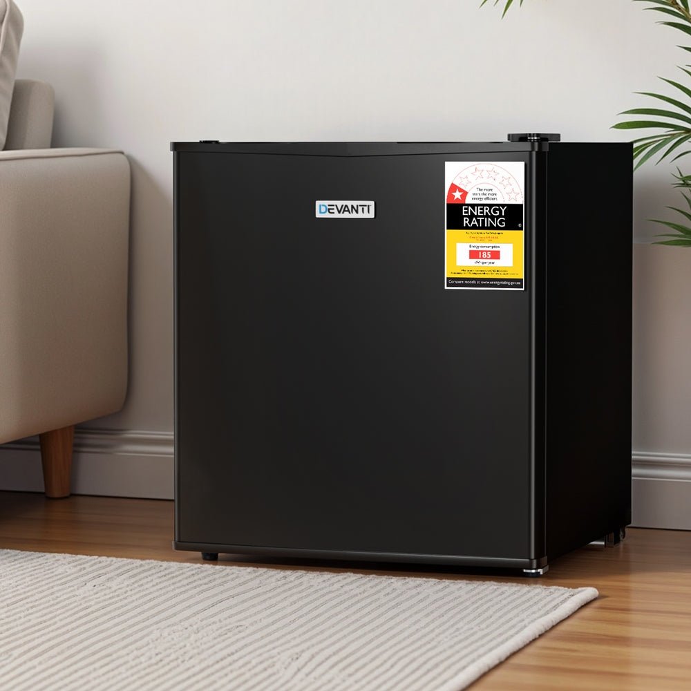 31L Small Upright Freezer Vertical Freezer Black - Appliances > Fridges & Freezers > Freezers - Rivercity House & Home Co. (ABN 18 642 972 209) - Affordable Modern Furniture Australia