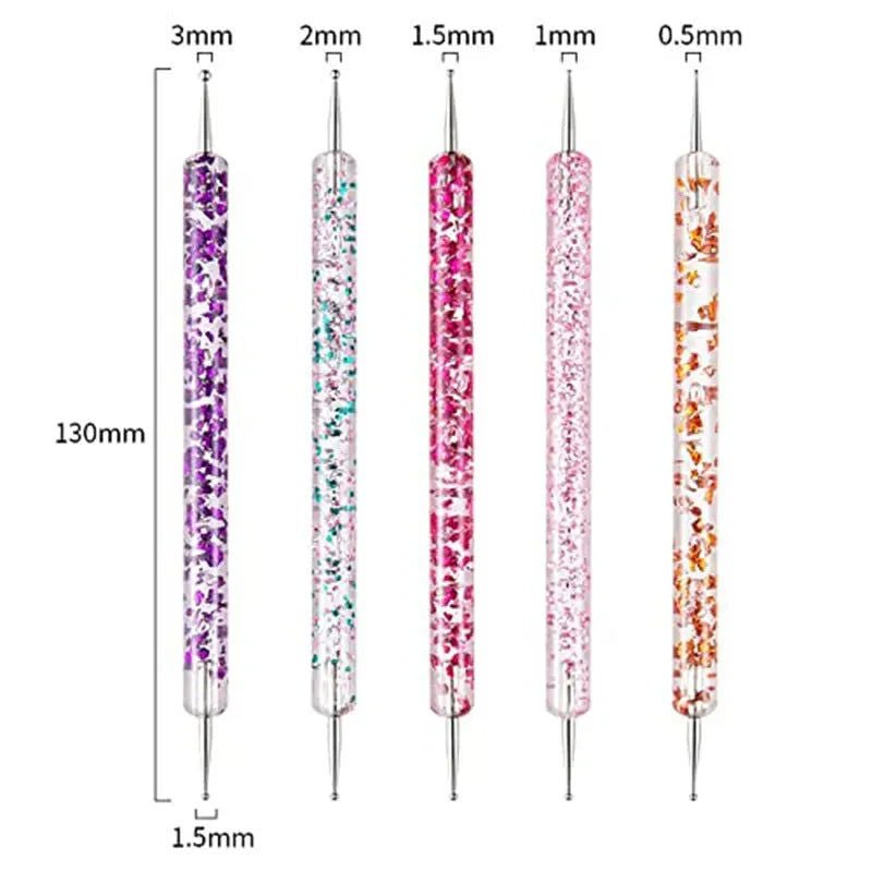 31Pcs Nail Art Brushes and Dotting Tools Set - Tools > Other Tools > Hand Tools - Rivercity House & Home Co. (ABN 18 642 972 209) - Affordable Modern Furniture Australia