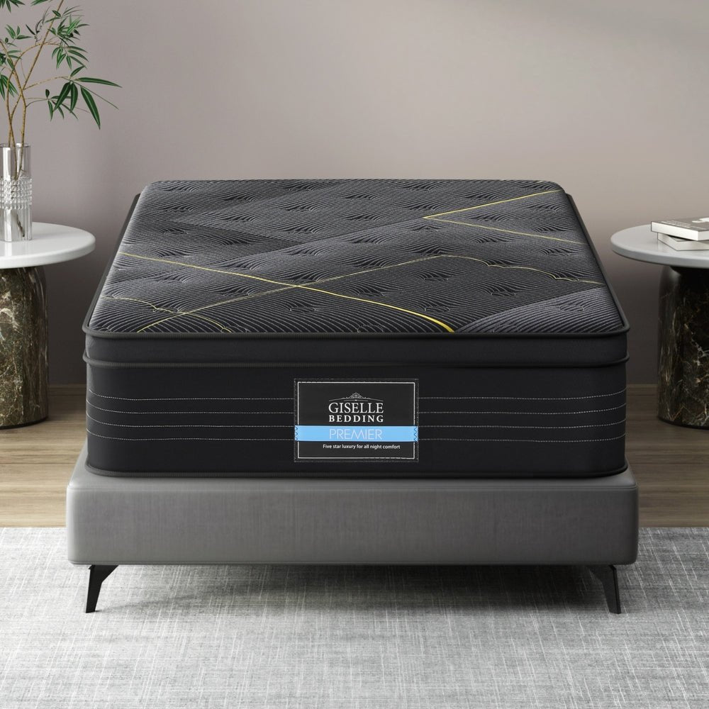 35cm King Single Bed Bamboo Pocket Firm Foam - Furniture > Mattresses > King Single Mattress - Rivercity House & Home Co. (ABN 18 642 972 209) - Affordable Modern Furniture Australia