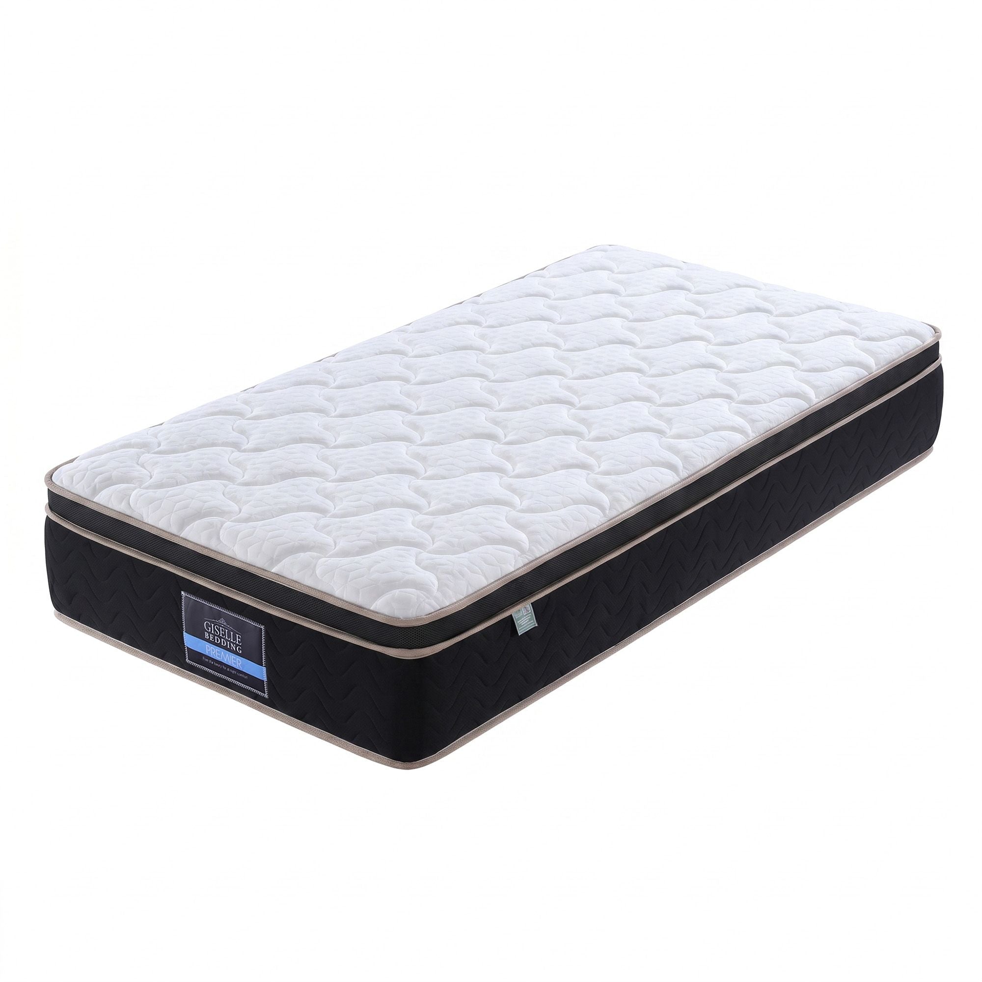 35cm King Single Firm Mattress with Copper Memory Foam and Edge Support - Furniture > Mattresses > King Single Mattress - Rivercity House & Home Co. (ABN 18 642 972 209) - Affordable Modern Furniture Australia
