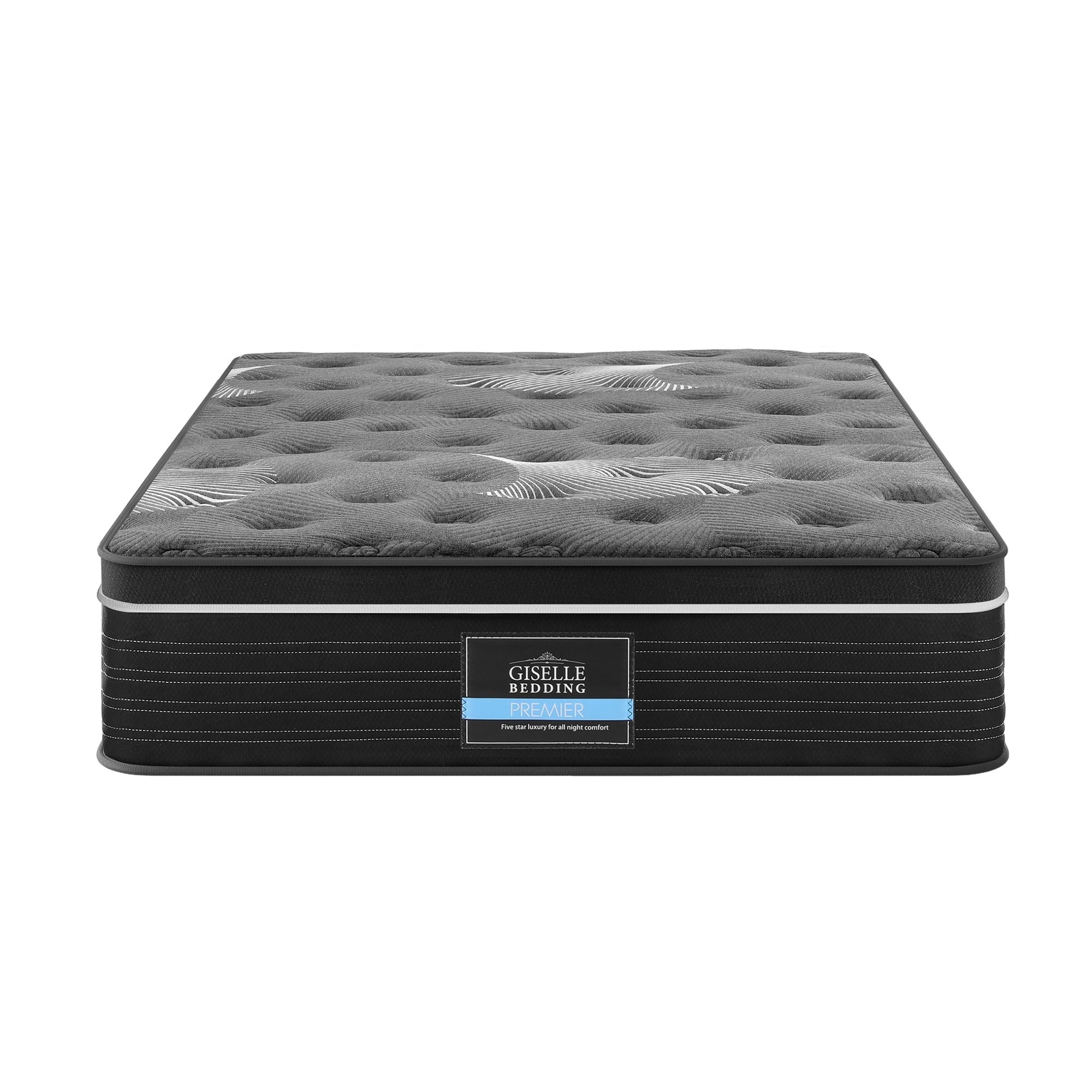 35cm Mattress Graphene Memory Foam Medium Firm Euro Top Mattresses King Single - Furniture > Mattresses > King Single Mattress - Rivercity House & Home Co. (ABN 18 642 972 209) - Affordable Modern Furniture Australia
