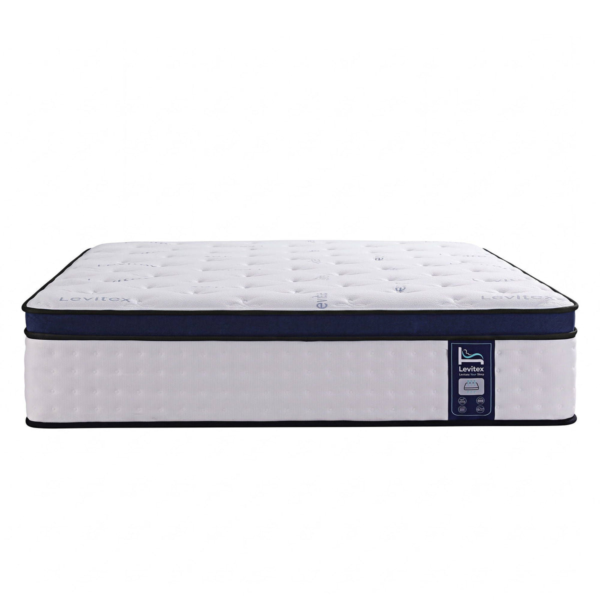 35cm Queen Gel Memory Foam Mattress with 7-Zone Ergonomic Pocket Springs and Dual-Row Edge Support - White - Furniture > Mattresses > Queen Mattress - Rivercity House & Home Co. (ABN 18 642 972 209) - Affordable Modern Furniture Australia