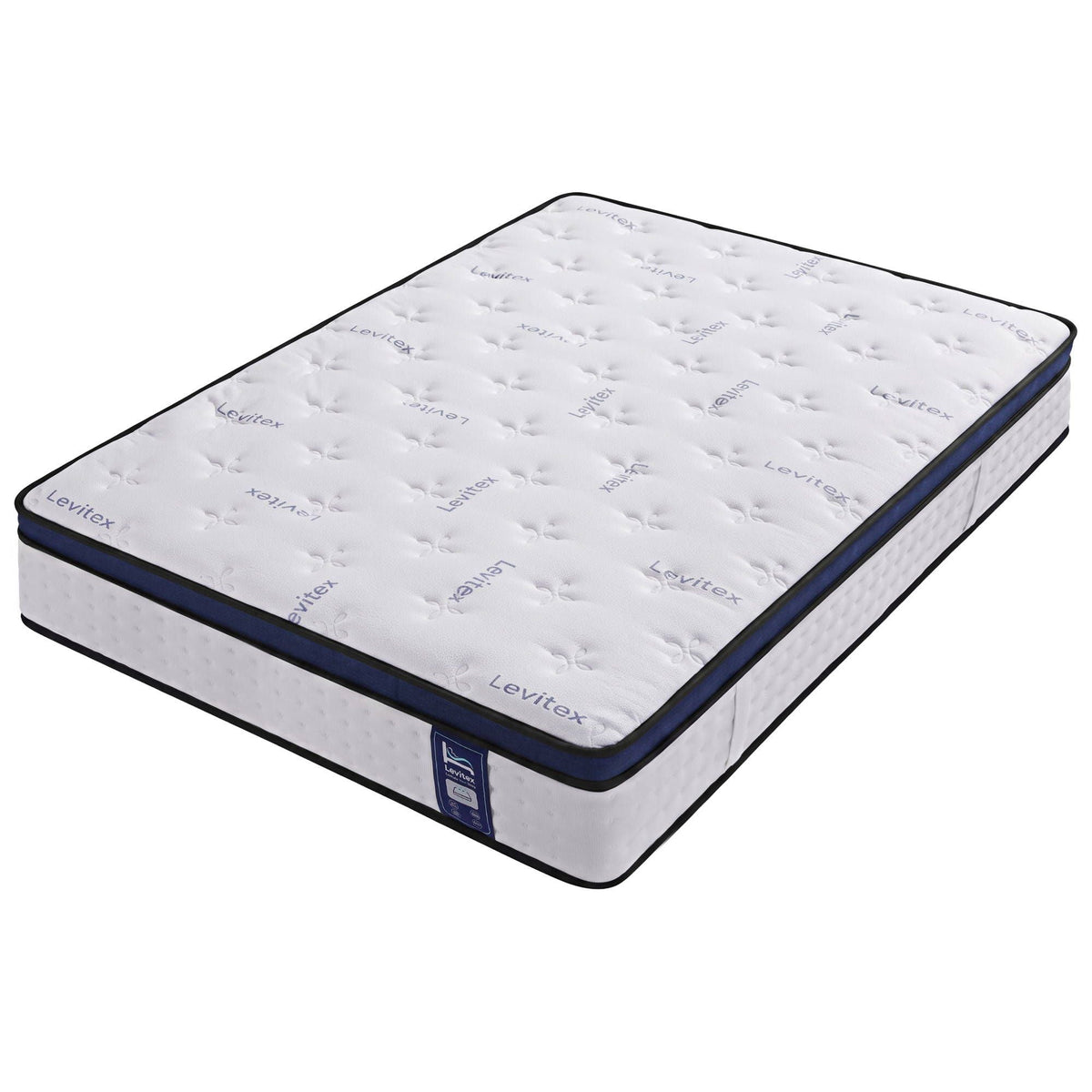35cm Queen Gel Memory Foam Mattress with 7-Zone Ergonomic Pocket Springs and Dual-Row Edge Support - White - Furniture > Mattresses > Queen Mattress - Rivercity House & Home Co. (ABN 18 642 972 209) - Affordable Modern Furniture Australia