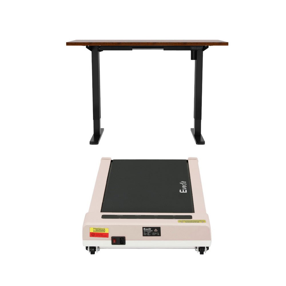 360mm Treadmill Electric Walking Pad with 140cm Automatic Standing Desk - Furniture > Office > Desks - Rivercity House & Home Co. (ABN 18 642 972 209) - Affordable Modern Furniture Australia
