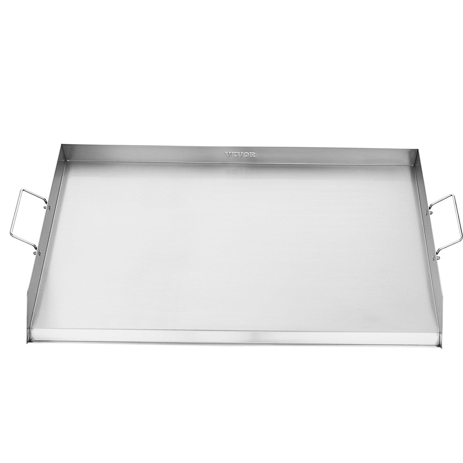 36x22 in Flat Top Griddle Stainless Steel Universal BBQ Grill Pan Cookware - Home & Garden > BBQ > BBQ Tools - Rivercity House & Home Co. (ABN 18 642 972 209) - Affordable Modern Furniture Australia