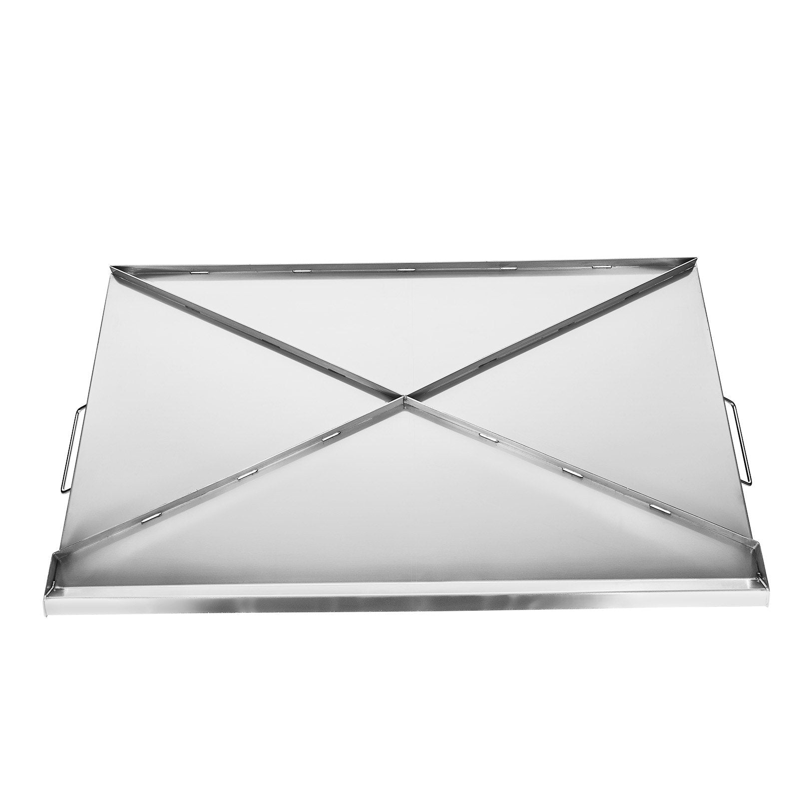 36x22 in Flat Top Griddle Stainless Steel Universal BBQ Grill Pan Cookware - Home & Garden > BBQ > BBQ Tools - Rivercity House & Home Co. (ABN 18 642 972 209) - Affordable Modern Furniture Australia