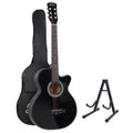 38 Inch Acoustic Guitar 9 Piece Set With Stand