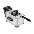 3.8L Deep Fryer with Timer Control Knob & Thermal Safety Device - Stainless Steel